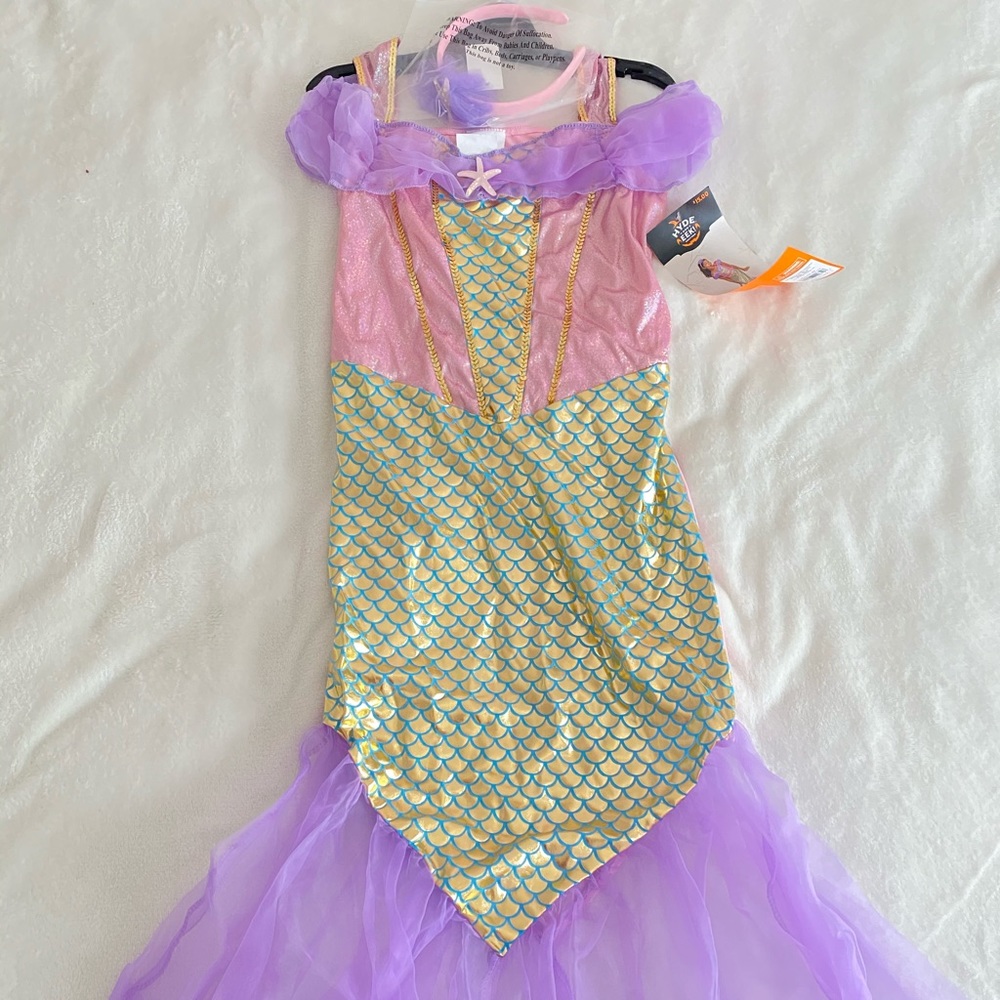 Halloween Pink Mermaid Costume